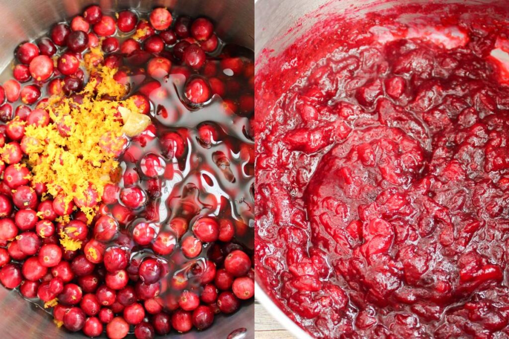 how to make homemade cranberry sauce