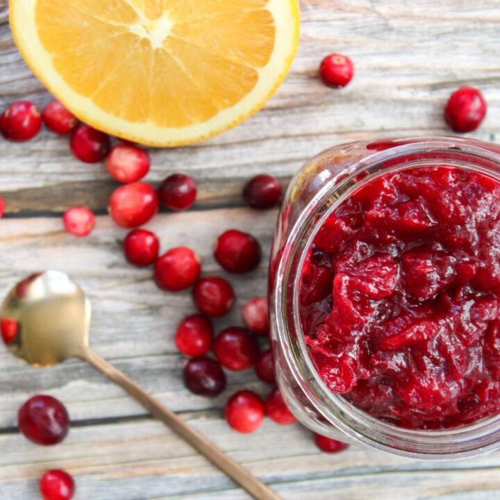 Cranberry Orange Sauce